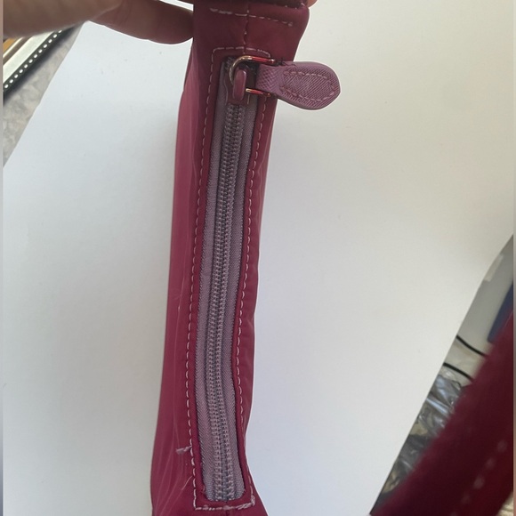PRADA Shoulder Bag Nylon dyed Burgundy - Picture 4 of 8